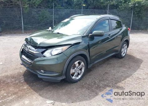 2017 Honda Hr-V Ex-L из США, поврежденный, VIN 3CZRU6H73HM707600